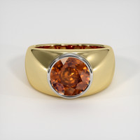 3.27 Ct. Gemstone Ring, 14K White & Yellow 1