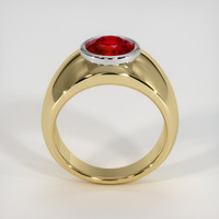 1.72 Ct. Ruby Ring, 14K White & Yellow 3