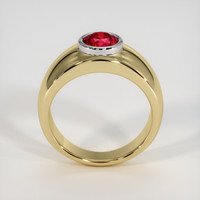 1.38 Ct. Ruby Ring, 18K White & Yellow 3