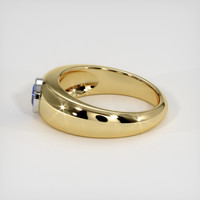 0.94 Ct. Sapphire Ring, 18K White & Yellow 4