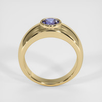 0.94 Ct. Violet Sapphire Ring, 10K Yellow Gold 3