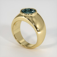 1.72 Ct. Gemstone Ring, 14K Yellow Gold 2