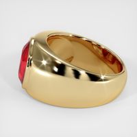 4.24 Ct. Ruby  Ring - 14K Yellow Gold