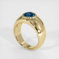 1.68 Ct. Sapphire Ring, 14K Yellow Gold 2