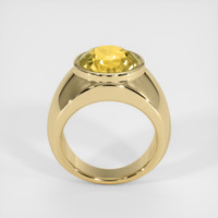7.00 Ct. Yellow Sapphire Ring, 14K Yellow Gold 3