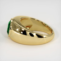 3.71 Ct. Emerald Ring, 18K Yellow Gold 4