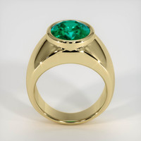 Emerald Ring 4.24 Ct. 18K Yellow Gold Preview