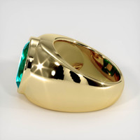 Emerald Ring 4.24 Ct. 18K Yellow Gold Preview