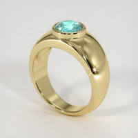 1.25 Ct. Gemstone Ring, 18K Yellow Gold 2