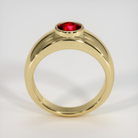 1.11 Ct. Ruby Ring, 18K Yellow Gold 3