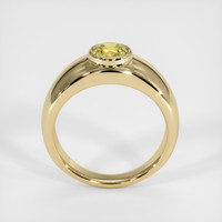 0.60 Ct. Yellow Sapphire Ring, 18K Yellow Gold 3