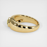 0.60 Ct. Sapphire Ring, 18K Yellow Gold 4