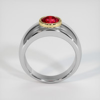 1.38 Ct. Ruby Ring, 14K Yellow & White 3