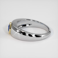 0.94 Ct. Sapphire Ring, 18K Yellow & White 4