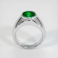 3.07 Ct. Emerald Ring, Platinum 950 3