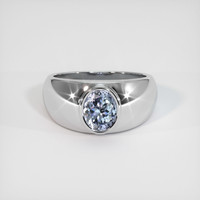 1.59 Ct. Gemstone Ring, Platinum 950 1