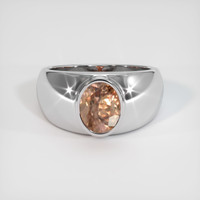 2.60 Ct. Gemstone Ring, Platinum 950 1