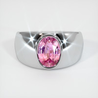 2.09 Ct. Sapphire Ring, Platinum 950 1