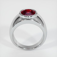 4.04 Ct. Ruby  Ring - Platinum 950