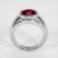 4.04 Ct. Ruby Ring, Platinum 950 3