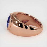 2.50 Ct. Sapphire Ring, 14K Rose Gold 4