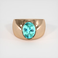 2.86 Ct. Gemstone Ring, 14K Rose Gold 1