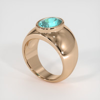 2.86 Ct. Gemstone Ring, 14K Rose Gold 2