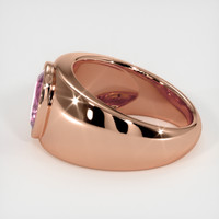 2.09 Ct. Sapphire Ring, 14K Rose Gold 4