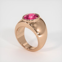 4.88 Ct. Pink Sapphire Ring, 14K Rose Gold 2
