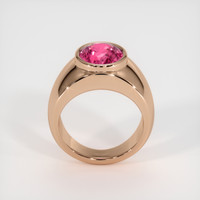 4.88 Ct. Pink Sapphire Ring, 14K Rose Gold 3