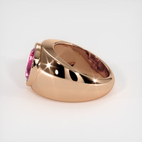 4.88 Ct. Pink Sapphire Ring, 14K Rose Gold 4