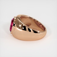 2.57 Ct. Sapphire Ring, 18K Rose Gold 4