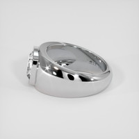 2.59 Ct. White Sapphire Ring, Silver 4