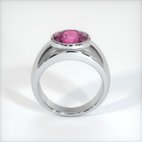 3.31 Ct. Pink Sapphire Ring, 10K White Gold 3