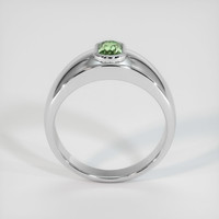 1.37 Ct. Green Sapphire Ring, 10K White Gold 3