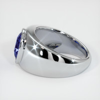 2.50 Ct. Sapphire Ring, 14K White Gold 4