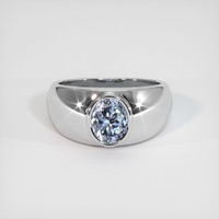 1.59 Ct. Gemstone Ring, 14K White Gold 1