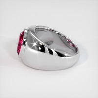 2.57 Ct. Sapphire Ring, 14K White Gold 4
