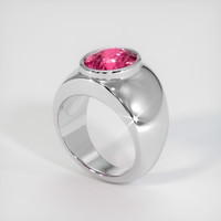 4.88 Ct. Sapphire Ring, 14K White Gold 2