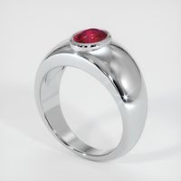 Men's Ruby Ring 1.03 Ct., 14K White Gold Preview