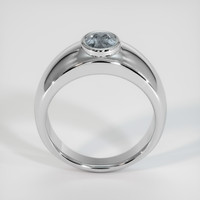 0.75 Ct. Bi Color Sapphire Ring, 14K White Gold 3