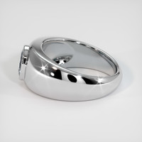 0.75 Ct. Bi Color Sapphire Ring, 14K White Gold 4