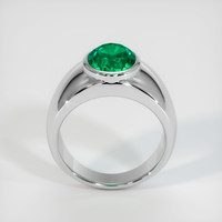 2.29 Ct. Emerald Ring, 18K White Gold 3