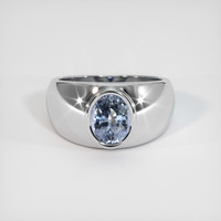 1.66 Ct. Gemstone Ring, 18K White Gold 1