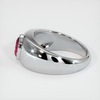 1.03 Ct. Ruby Ring, 18K White Gold 4