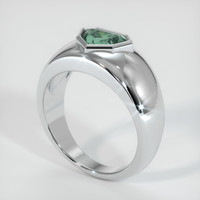 1.20 Ct. Sapphire Ring, 18K White Gold 2