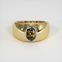 1.15 Ct. Gemstone Ring, 14K White & Yellow 1