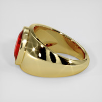 6.10 Ct. Ruby Ring, 10K Yellow Gold 4
