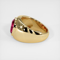 2.57 Ct. Sapphire Ring, 14K Yellow Gold 4