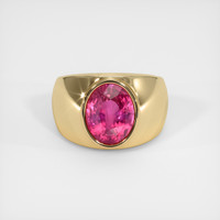 4.88 Ct. Sapphire Ring, 14K Yellow Gold 1